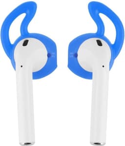 KELERINO. Anti-slip siliconen earhooks / earhoox / oorhaken geschikt voor Airpods 1 & 2 - Lichtblauw — thumbnail 2