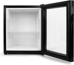 Klarstein Minibar Barmodel Koelkast - 24 Liter - glas - 0dB - Zwart - Minikoelkast - 5-15°C - voor Hotelkamer voor Kantoor - Stil Compact - Mini Fridge Kleine Koelkast Hotelkoelkast Drankkoeler Compact Koelkast — thumbnail 4