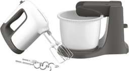 REN® Mixer met mengkom - Mixer - Mixer met mengkom keukenmachine - Wit/Zwart - ‎28cm x 10cm x 32cm — thumbnail 4