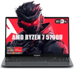 ACEMAGIC LX15 Pro 15,6'' FHD-laptop - AMD Ryzen 7 5700U - 16 GB LPDDR4 RAM 512 GB SSD - Windows 11 Pro - Wifi 6 - Grijs — thumbnail 1