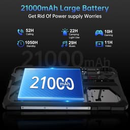 Projectortablet No Case - 21000 mAh Batterij - 10,95 Inch IPS Scherm - 16 GB RAM - 512 GB Opslag - Android 14 - 5G Verbinding — thumbnail 3
