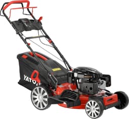 Zelfrijdende Benzine Grasmaaier - Loncin 196cc / 3.5 kW - Maaibreedte 53 cm - 4-in-1 - Opvangbak 62L - Met Snelheidsregeling — thumbnail 1