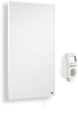 Infrarood Wandverwarming 450 Watt - Wit - Elektrisch - Voor Badkamer - Met Smart Thermostaat — thumbnail 1