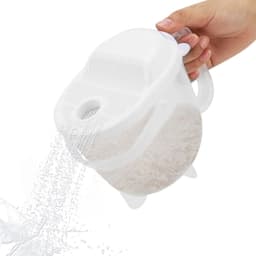 Rijstwasser, lichtgewicht rijstkom, plastic rijstzeef, meelfilter, graanwassing, keukenfilter met handvat, reiniging van granen, groenten en fruit — thumbnail 1
