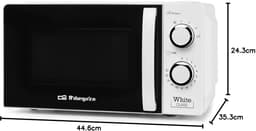 Magnetron 20 Liter – 700W – 6 Vermogensstanden – Ontdooifunctie – 30 Min Timer – Wit — thumbnail 4