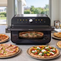 Ariete 4649/00 Airfryer + Pizzaoven & Grill – 10L – 2000W – Pizza tot 30 cm – 8 Programma's – 230°C — thumbnail 3