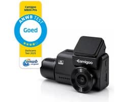 Camigoo® M800 Pro - Triple Dashcam - Dashcam Voor Auto - Ultra 4K, 2K & Full HD - Voor, Achter & Binnen Camera - Door ANWB Getest - WiFi & GPS - SONY Sensor - 64GB SD Kaart - Parkeermonitor - Time Lapse - IR Nachtzicht - NL Handleiding + Systeem