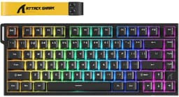 Attack Shark R82 HE - Gaming Toetsenbord - Qwerty - ANSI - 8K Polling - Zwart — thumbnail 1