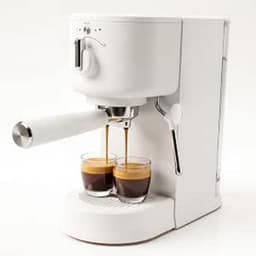 Professionele Espressomachine - 15 Bar - 1500W Thermoblock - Met Stoompijpje - 58mm Siebträger - 1.25L Waterreservoir - Compact - Voor Cappuccino en Latte - Thuis en Kantoor — thumbnail 1