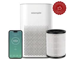 Woonspire Atmos Pro - Luchtreiniger - HEPA Filter - 250 m³/u - 40 m²