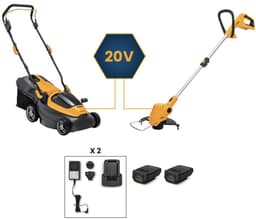 STIGA Collector 136e Kit+GT 100e Grasmaaier - Accu - 34 cm - 2x2 Ah — thumbnail 1