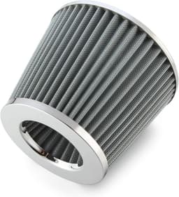 Auto Luchtfilter High Power Sport Mesh Cone Luchtinlaat Filter Chrome Afwerking Voor Auto Automobiel Racing — thumbnail 1