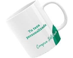 Gekleurde mokken 350 ml - gepersonaliseerd met 3 foto's en tekst - magnetron- en vaatwasmachinebestendig - uniek ontwerp m-winkel - m-winkel