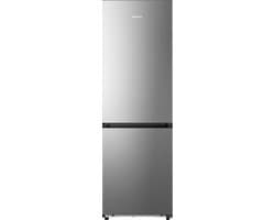 Hisense RB3K330SAIC - Vrijstaande koel-vriescombinatie - 185 cm hoog - 330 liter - Energielabel C - Geluidsniveau 35 dB - LED Display - SuperCool - FastFreeze - Deuralarm - Kinderslot - Interverter Compressor - ConnectLife