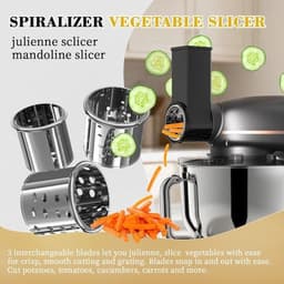 Keukenmachine - Mixer - Bakken en Koken - 1500 Watt Kracht - 10 Liter Kom - Donkergrijs — thumbnail 3