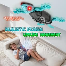 Gecko, op afstand bestuurde laadgecko, met led-ogen — thumbnail 4