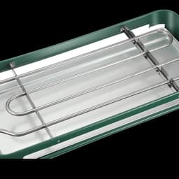 Tafelbarbecue - 2-in-1 elektrische grill - Dubbellaagse elektrische grillplaat - Binnenbarbecue - Ingebouwde rookafzuiging - Instelbare temperatuur - Inclusief 1 elektrische grillplaat, 1 grillpan, 1 grillrooster en 1 lekbak - 220V - 1500W - Blauw — thumbnail 5