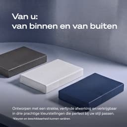 Seagate One Touch Portable - Externe harde schijf - USB-C - HDD - 2TB - Space Grey — thumbnail 4