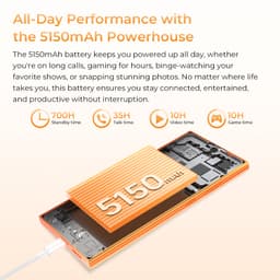 OUKITEL C72 Smartphone 16GB RAM-128GB ROM-6.88 inch HD-5150 mAh-64MP Camera-4G — thumbnail 5