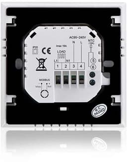 programmeerbare draadloze thermostaat AC605, temperatuurregelaar, afstandsbediening voor elektrische vloerverwarming.,,, compatibel — thumbnail 5