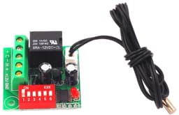 12V DC Temperatuurregelaar Schakelaar Hoge Precisie Digitale Thermostaat Instelbare Thermostaat Temperatuur Schakelaar Koelregelaar — thumbnail 2