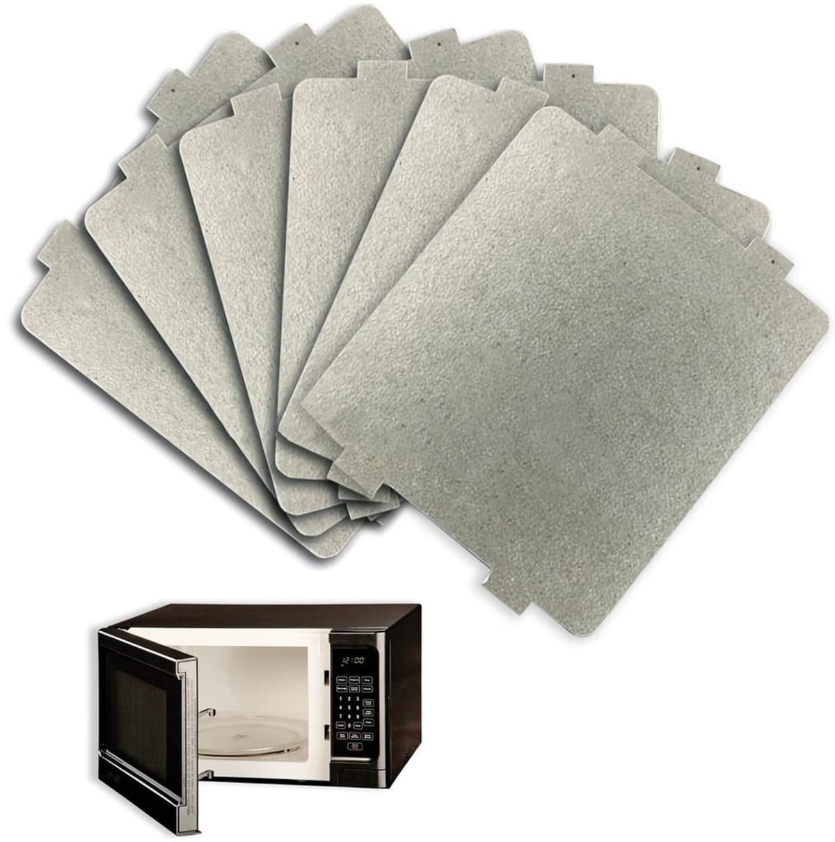 Micapon Mica-Platen voor Magnetron - Set van 6 Universele Toebehoren — afbeelding 1