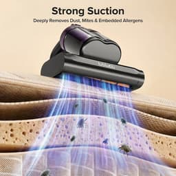 North Collective Huisstofmijt Stofzuiger - Tapijt Reiniger - Bank, Bed & Matras Reiniger - 350 W 24kPa Zuigkracht - Hete Lucht & Droger - Bacterie, Mijt & Schimmel Bestrijder — thumbnail 2