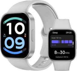 REDMI Watch 6 Active - 1,85" AMOLED - 1200 nits - Bluetooth®-oproepen - 140+ sportmodi - Matte Silver — thumbnail 1