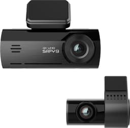 SAFY 9 2CH 64GB Dashcam – 4K UHD Voor + Full HD Achter – Sony STARVIS – Wifi – Parkeermodus – GPS – Night Vision – Dashcam Auto — thumbnail 1