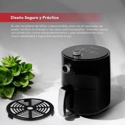 Compacte Luchtfriteuse 2,5 Liter - 1200W - Instelbare Temperatuur en Timer — thumbnail 4