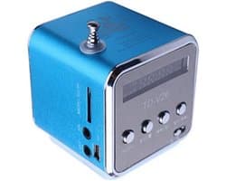 Draagbare Mini Speaker Outdoor Muziekbox met FM Radio en TF Kaart Slot