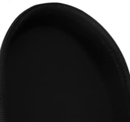 Harde Opbergtas voor On-Ear Hoofdtelefoon met Kabels Opgbergvak - Zwart — thumbnail 4