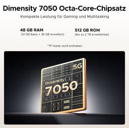 DOOGEE S200 X 5G VIP - Smartphone - Robuuste Smartphone - 48 GB RAM + 512 GB ROM / 2 TB TF - Android 16 - 10100 mAh / 33 W - 6,72 inch FHD+ 120 Hz-scherm - 100 megapixelcamera + 1,32 inch AMOLED - NFC- WiFi 6 - Gezichtsherkenning - GPS - Zwart — thumbnail 5