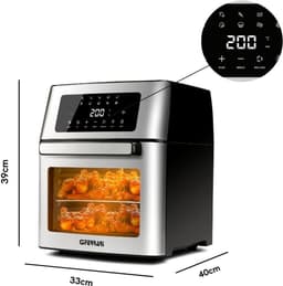 XXL 15L Airfryer Oven met 10 Programma's en Digitale Display - 1700W — thumbnail 7