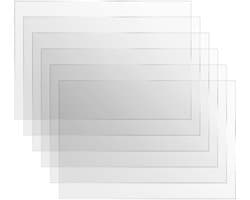 6x FEP Folie Vervanging 0.15mm voor UV Resin 3D Printer (Mars 5 Ultra/Mars 5/Mars 4)