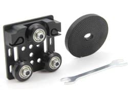 Grote V-Wiel Set met Plaat en 6mm Tandriem voor 2020 V-Slot Aluminium Profiel - 3D Printer & CNC Accessoires