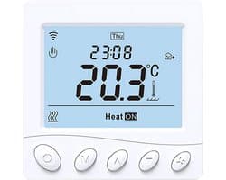 Slimme WiFi Thermostaat voor Elektrische Vloerverwarming met App Bediening