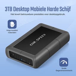 Cor.Speed Externe harde schijf 3 TB - Harde Schijf extern - HDD — thumbnail 7
