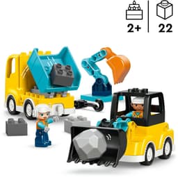 LEGO DUPLO - 3-in-1 bouwvoertuigen Constructiespeelgoed — thumbnail 2