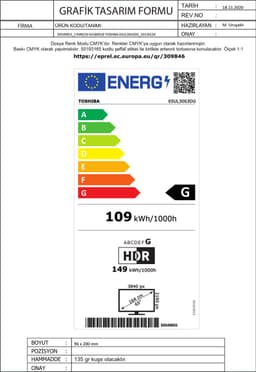 Toshiba 65UL3063DG - 65 inch - 4K LED - 2020 — thumbnail 2