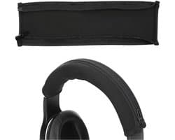 Hoofdbandhoes voor koptelefoon, geschikt voor diverse modellen, eenvoudige installatie, comfortabele hoofdbandbescherming.