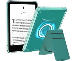 Magnetische Hulpstukhoes voor 7 Inch E-reader met Standaardfunctie en Draadloos Opladen Ondersteuning, Jade Groen
