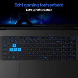 ERAZER Deputy 15 P1 Core Gaming Laptop, Intel® Core™ 7 250H, Windows 11 Home, 39,6 cm (15,6'') FHD-scherm met 144 Hz, NVIDIA® GeForce RTX™ 5060, 1 TB SSD, 16 GB RAM — thumbnail 3