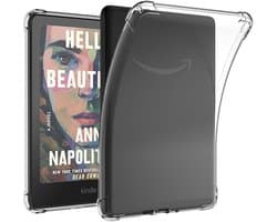 Transparant Hoesje voor Kindle Paperwhite 7 inch (12e Generatie 2024) - Flexibele TPU Beschermhoes