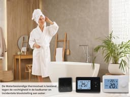 Slimme Thermostaat Plug met Ontvanger voor Temperatuurcontrole en Energiebesparing — thumbnail 4
