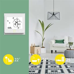 Slimme Wi-Fi Thermostaat met App-Bediening voor Boiler en Verwarming — thumbnail 4