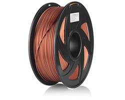 3D Printers PLA Silk Filament 1.75mm Rood Koper 1KG