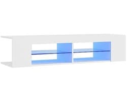 Trendy TV meubel met RGB LED verlichting 135x39x30cm