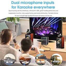 Digitale HiFi Audio Versterker met Bluetooth, USB en Karaoke Functies — thumbnail 4