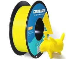 PETG Filament voor 3D-printer, 1,75 mm, Nauwkeurigheid +/- 0,02 mm, 1 kg, Geel